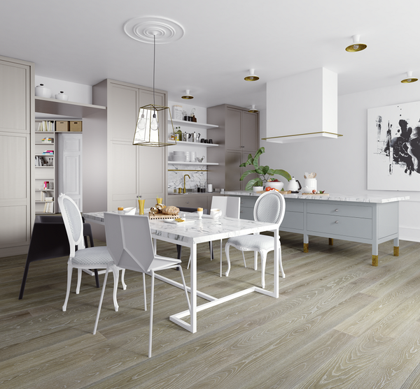 Parketti keitti&ouml;kalusteiden alle?