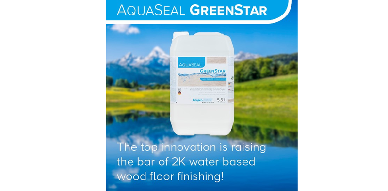 Puhtain valinta lakkaukseen Berger-Seidle AquaSeal GreenStar